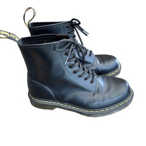 Dr. Martens 1460 Men's Black Leather‎ Combat Boots Size 7
